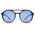 Óculos Laos 2.0 Preto Fosco com Azul Espelhado na internet