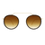 Óculos Ipanema Marrom Dourado Degrade