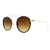 Óculos Ipanema Marrom Dourado Degrade - comprar online