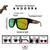 Óculos Andorra Camaleão Espelhado Polarizado - Amazonisunglasses