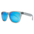 Óculos Jack Cinza Fosco com Azul Espelhado - Amazonisunglasses