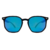 Óculos Beach Preto Fosco com Azul Espelhado na internet