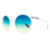 Óculos Paraty Transparente Fosco com Azul Degradê - Amazonisunglasses
