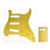 Kit Escudo Guitarra Ronsani Premium Stratocaster SSS (Mirror Gold)