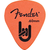 Palheta Fender Rock On Laranja - 0.60mm - 57918 - comprar online