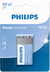Bateria p/ Violão Philips Power Alkaline 9v