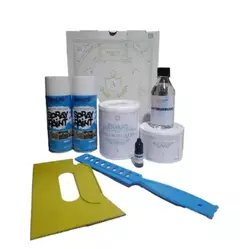 Kit Apliqa - mesadas Resina color pleno 2,5m2