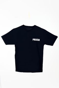 Remera Estampada - Policia