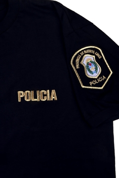 Remera Bordada - Policia Buenos Aires - comprar online