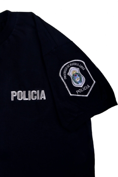 Remera Bordada - Policia Buenos Aires - tienda online