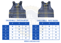 Chaleco Porta Placas Molle - tienda online