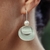 Medium Pétalas earrings with pearl - buy online
