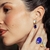 Small Blu earrings on internet