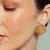 Sole earrings on internet