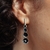 Luna earrings with diamond
