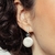 Small Luna earrings with diamond - buy online