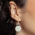 Small Luna earrings with pearl on internet