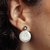 Small Luna earrings with pearl on internet