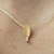 Colar Ella oval mini com ouro e diamante on internet