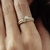 18 gold Dia ring + Silver Dia ring