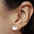 Mini Pétalas earrings 10mm with diamond