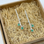Esmeralda big earrings with diamond - buy online