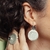 Big Luna earrings with diamond