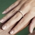 Sole mini ring + Leve ring + Dia ring -  Ateliê Paula Fabbri | Joalheria Autoral