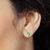 Mini Esmeralda earrings with diamond