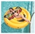 Colchoneta Inflable Isla Gigante Emoji 188 Cm