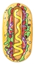 Colchoneta Hot Dog , Pancho Inflable