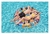 Colchoneta Inflable Redonda Bestway Pop Art 188 Cm en internet