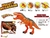 Dinosaurio De Juguete T Rex Camina Sonidos Mighty Megasaur - comprar online
