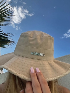 Bucket hat jaquecmus beige