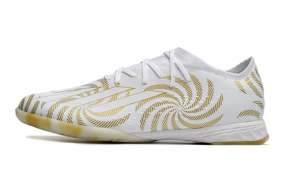 Chuteira adidas futsal dourada 2025