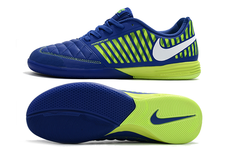 NIKE Lunar Gato Futsal Azul Amarelo