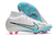 Chuteira NIKE Air Zoom Superfly 9 Elite FG Branco e Azul - loja online