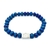 Pulsera de Cristal Facetado Tornasol Opaco Azul/301 - Legado