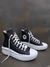 CT19440001 CHUCK TAYLOR ALL STAR MOVE PRETO/BRANCO/BRANCO