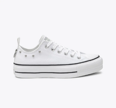 CT26010002 CHUCK TAYLOR ALL STAR LIFT BRANCO/CINZA METAL/BRANCO