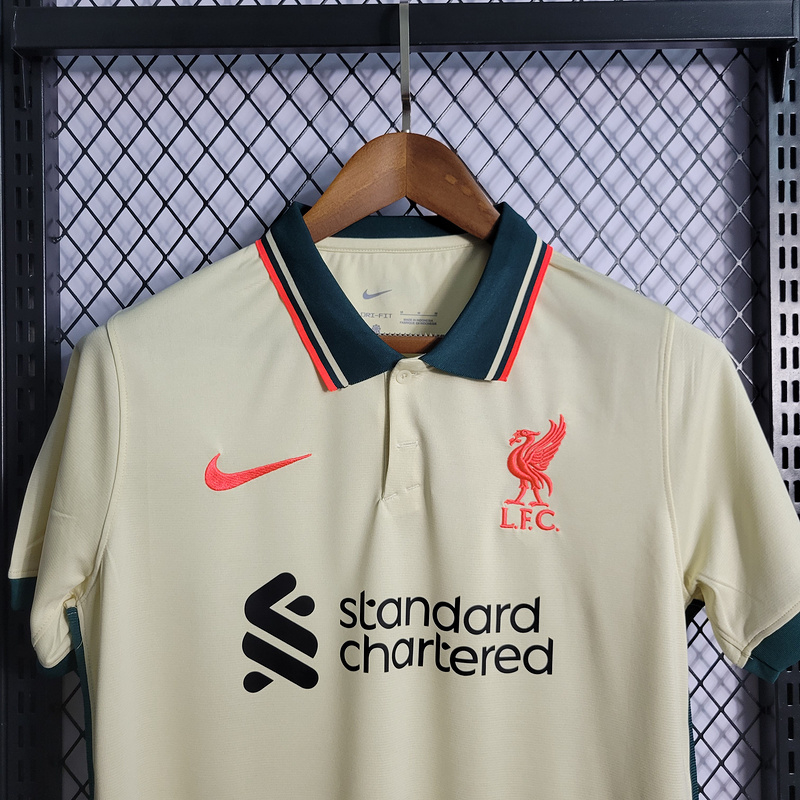 Camisa Liverpool II 21/22 Marfim - Nike - Masculino Torcedor