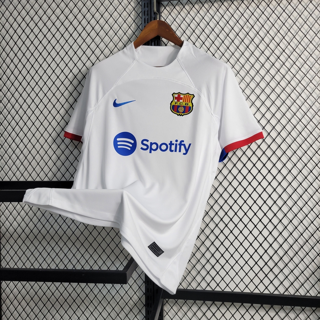 Camisa Barcelona I 2023/24 Jogador Nike - Masculina em Promoção