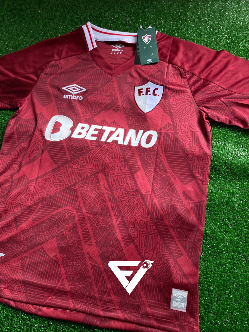Camisa Fluminense III 2022/23 - Torcedor Umbro Masculina - Grená