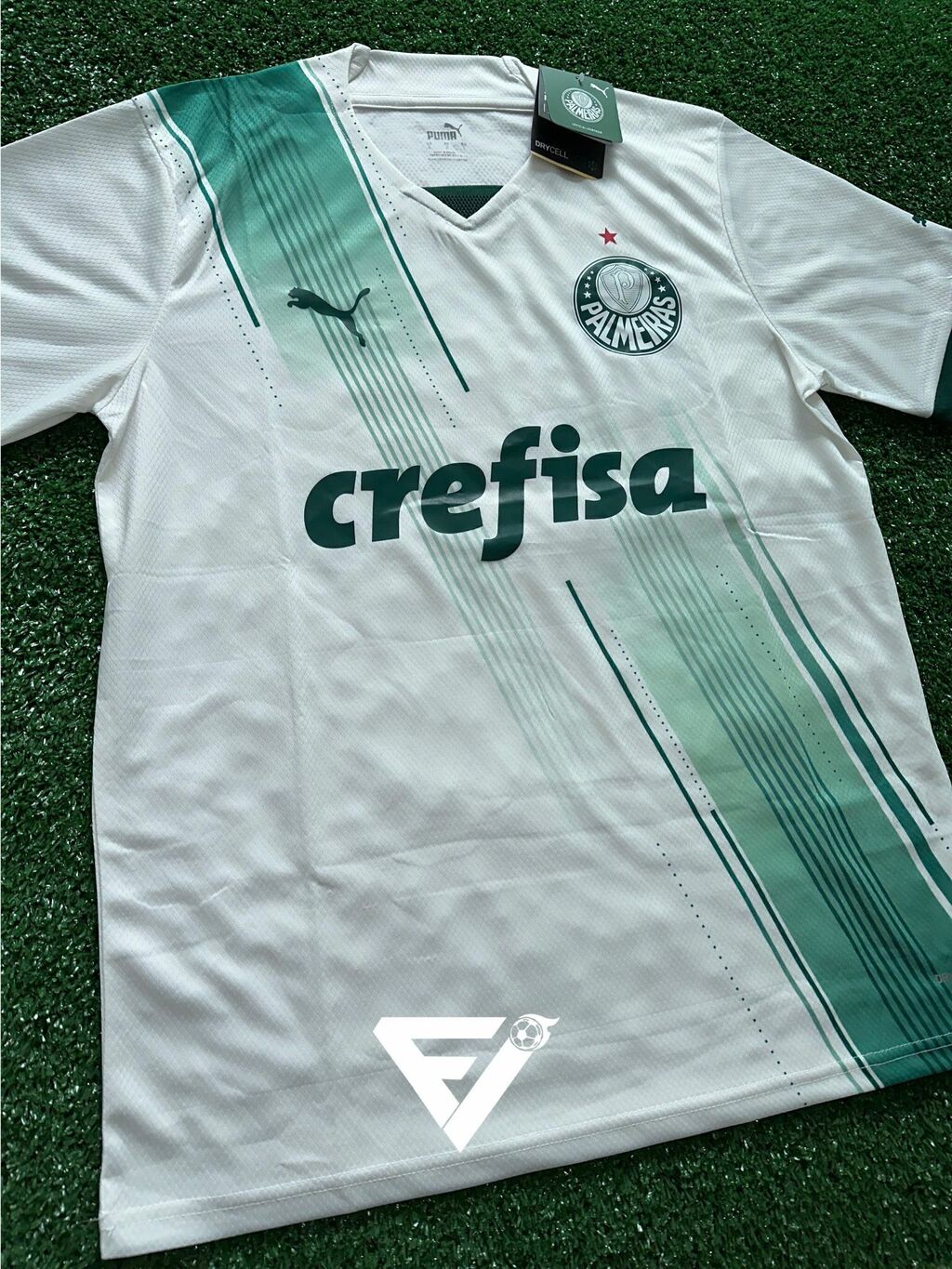 Camisa Palmeiras II 2023/24 - Torcedor Puma Masculina - Branca