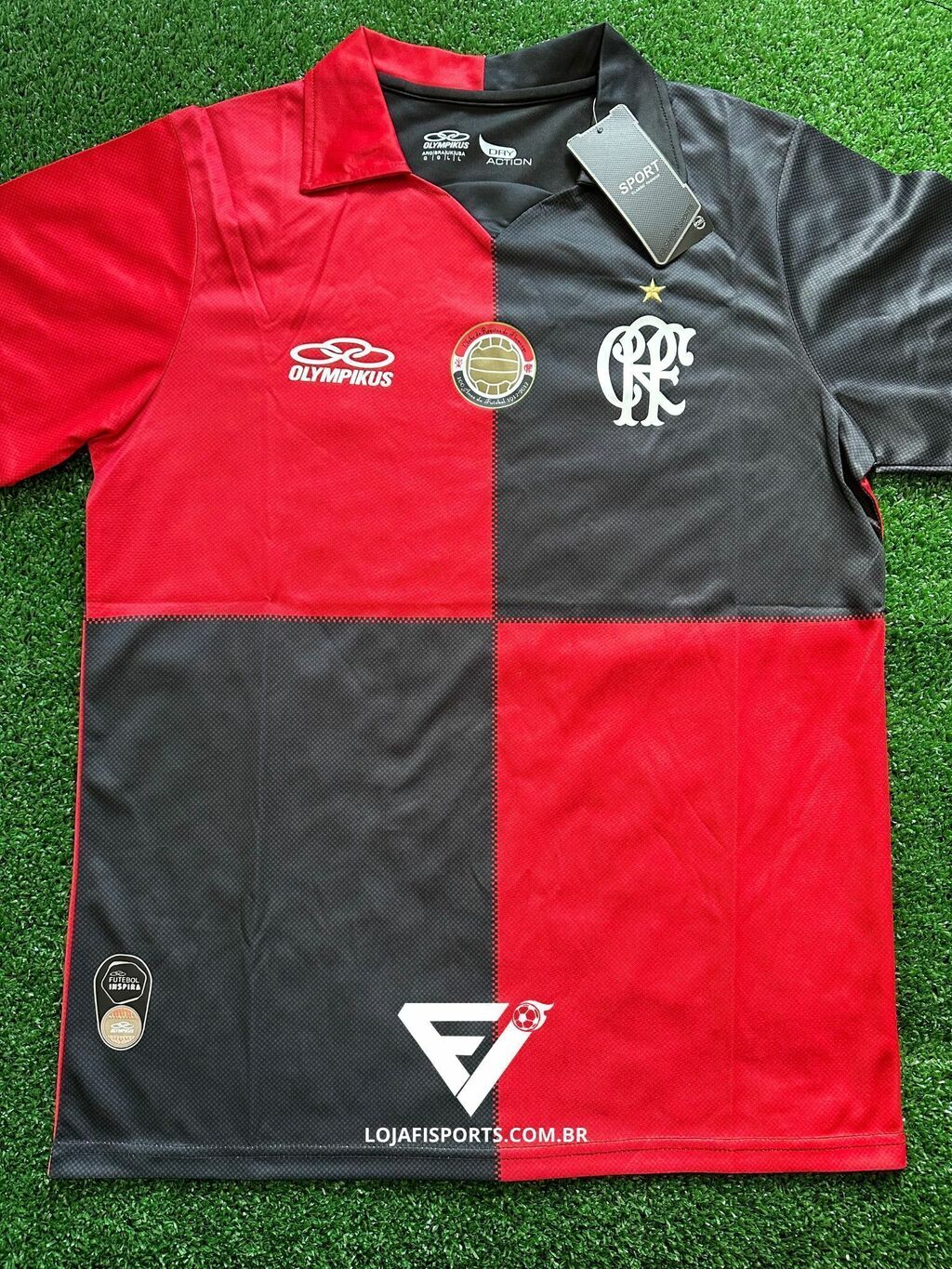 Camisa Retrô Flamengo III 2012 Papagaio-Vintém - Torcedor Olympikus