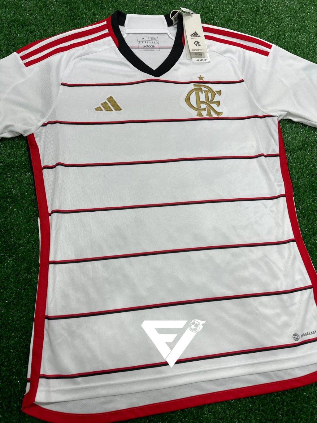 Camisa Flamengo II 2023/24 - Adidas Masculina - Branco | COMPRE AGORA!