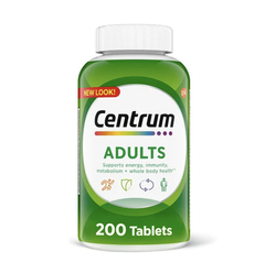 Centrum Adultos - 200 Tablets - Importado