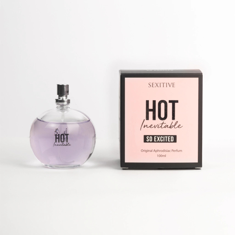 PERFUME HOT INEVITABLE SO EXCITED CON FERMONAS