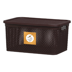 CAIXA RATTAN 2,5 LTS MARRON