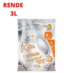 Desinfetante em Po Multiuso - Citronela (40gr)